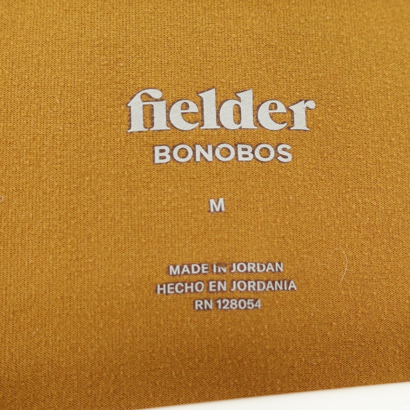 Bonobos Fielder Performance Shirt SZ M Athleticwear Athleisure Sportswear Gym gallery