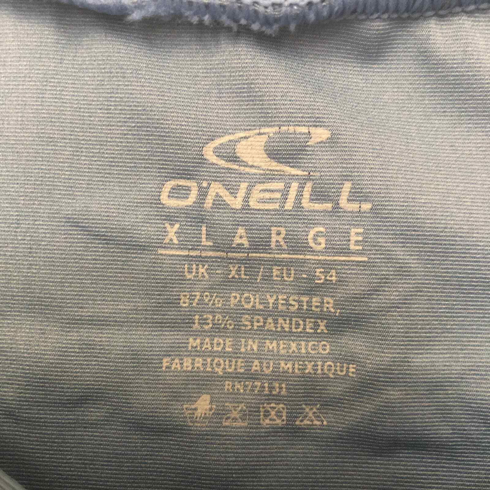 O’Neill Swim Shirt Rash Guard Men’s XL Dusty Blue NWOT gallery