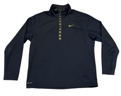 Nike Dri-Fit LIVESTRONG 1/4 Zip Pullover Men’s XL Navy Blue