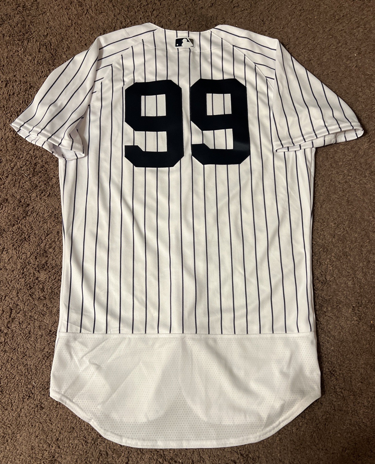 Nike Aaron Judge NY New York Yankees Authentic Elite Jersey Size 40 Made in USA gallery