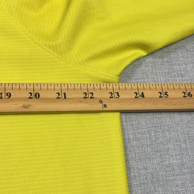 Under Armour The Olympic Club Golf 1/4 Zip Pullover Mens XL Yellow Mock Neck gallery