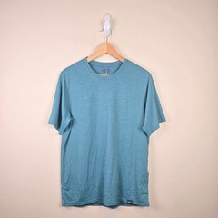 Patagonia Men’s Size M Capilene Cool Daily Shirt Wetland Blue X-Dye 45215