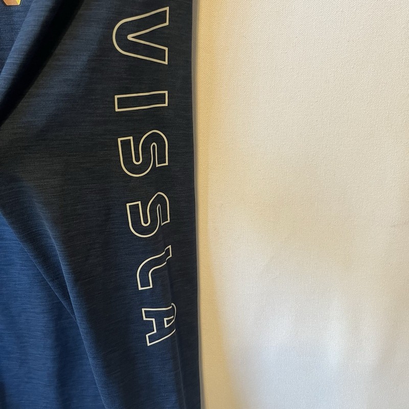Vissla UV Protection performance hoodie Small Blue Mens long sleeve sun shirt gallery