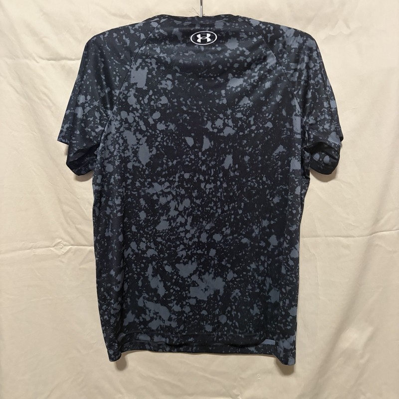 Under Armour Youth L Loose Tagless Camo Crew Neck Logo Short Sleeve T-Shirt gallery