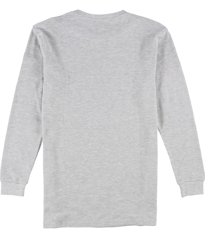 BLUE ICE Mens Thermal Basic T-Shirt, Grey, Large gallery