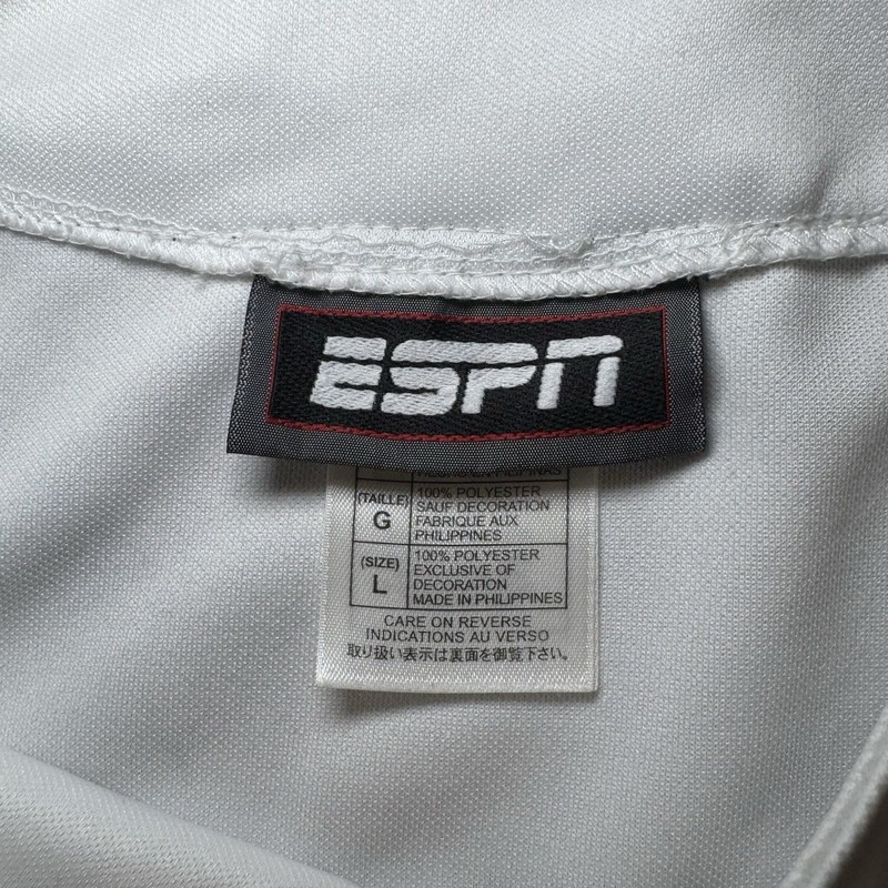 ESPN Baseball Tonight Baseball Jersey White Men’s Size Large gallery