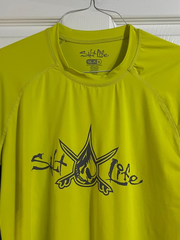 SALT LIFE SLX PERFORMANCE UPF 50 SHORT SLEEVE T-SHIRT XL gallery