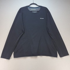 Columbia Base Layer Men XL Black Omni-Heat Thermal Reflective Long Sleeve Shirt