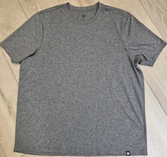 REI Mens Performance Tshirt Size XL Gray Heathered Outdoors Hiking