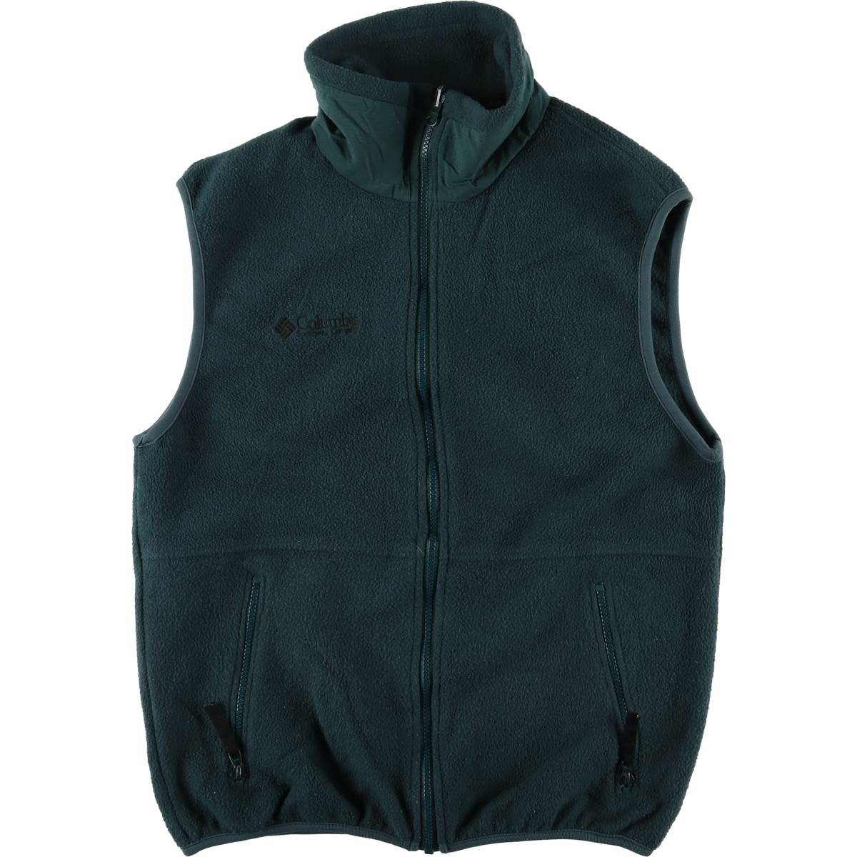 Vintage 90'S-00'S Columbia Ripstop Fleece Vest Made in USA Men's Size Medium gallery