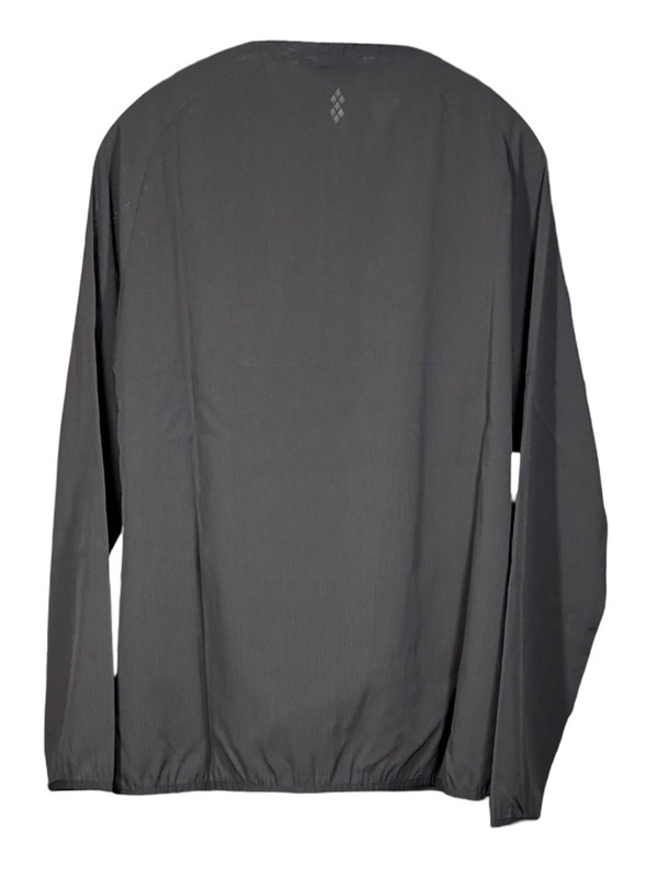 7 DIAMONDS Oxygenate 1/4 Zip Pullover BLACK Anti-Odor Quick Dry Stretch Small gallery