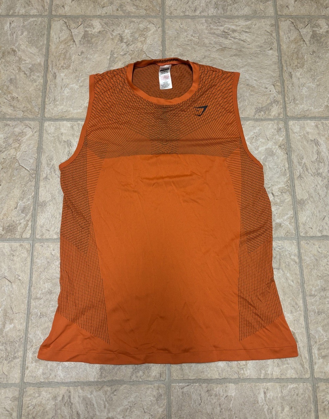 Gymshark Apex Phantom Seamless Tank Top Men’s Size Large David Laid gallery