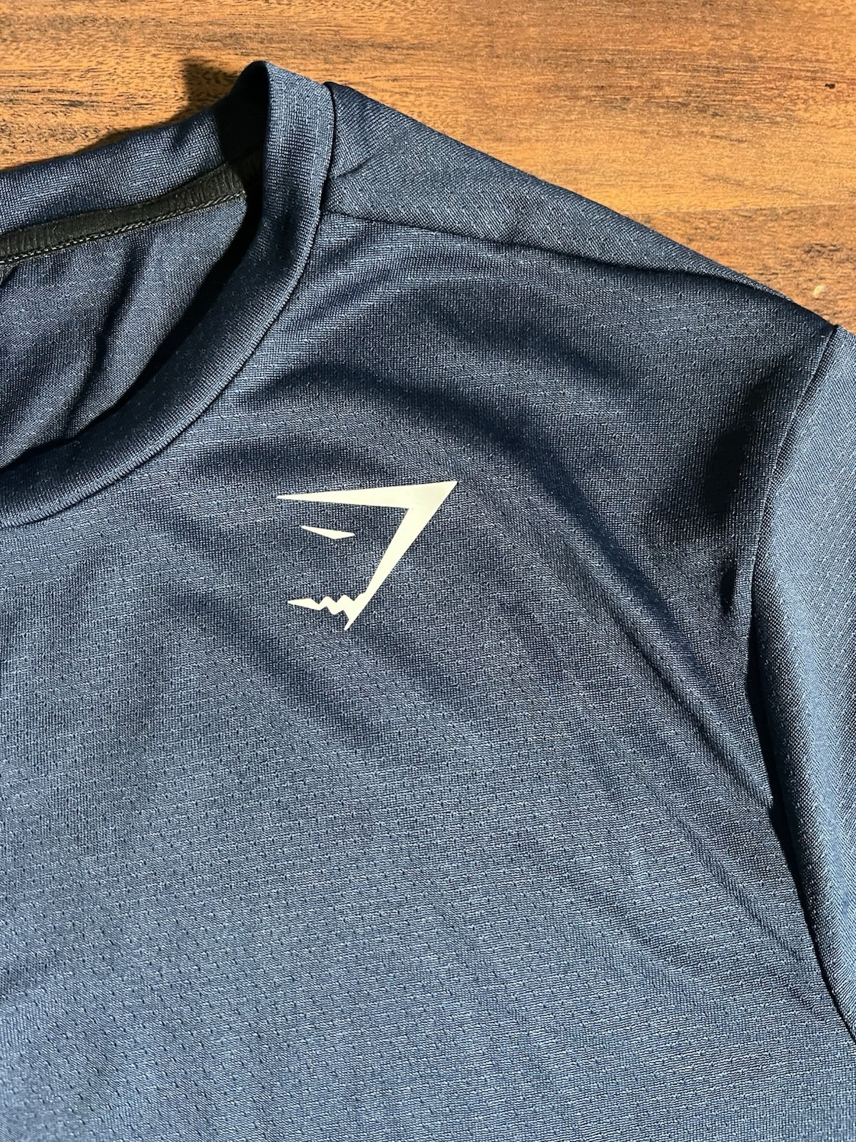 Gymshark Arrival Shirt Mens Small Blue Short Sleeve Regular Fit Gym Training Run gallery