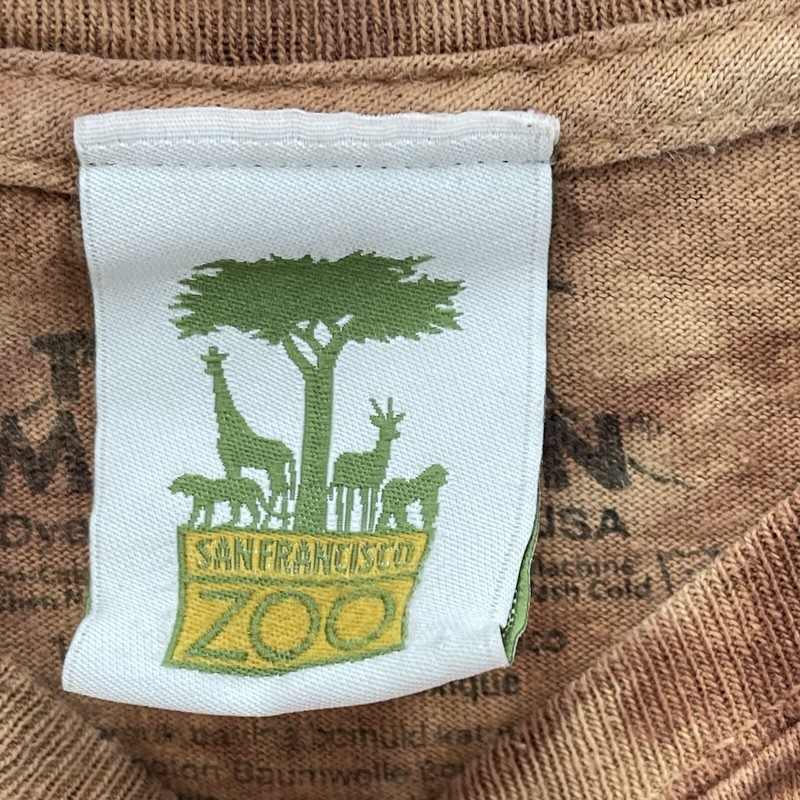 The Mountain Lion Tee Men Extra Large Casual Comfort Natural San Francisco Zoo gallery