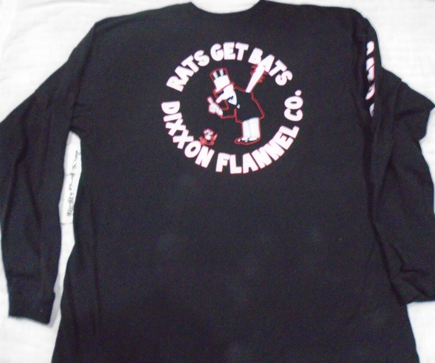 Dixxon Flannel Company Long Sleeves Form Function Rats Gets Bats Shirt Size 3X gallery