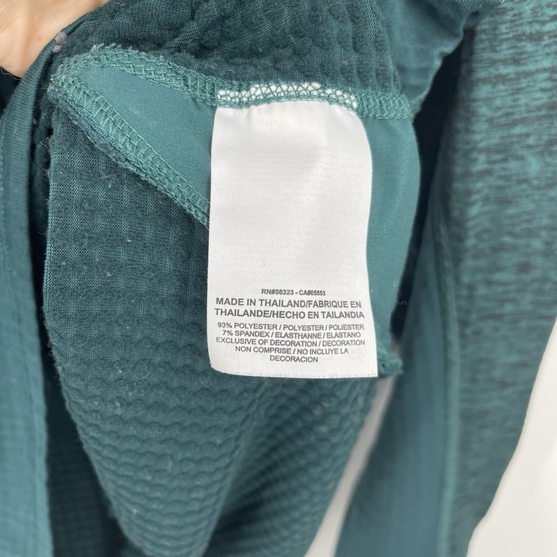 Nike Therma Sphere Element Running Long Sleeve Top Teal Green Black Mens Small gallery
