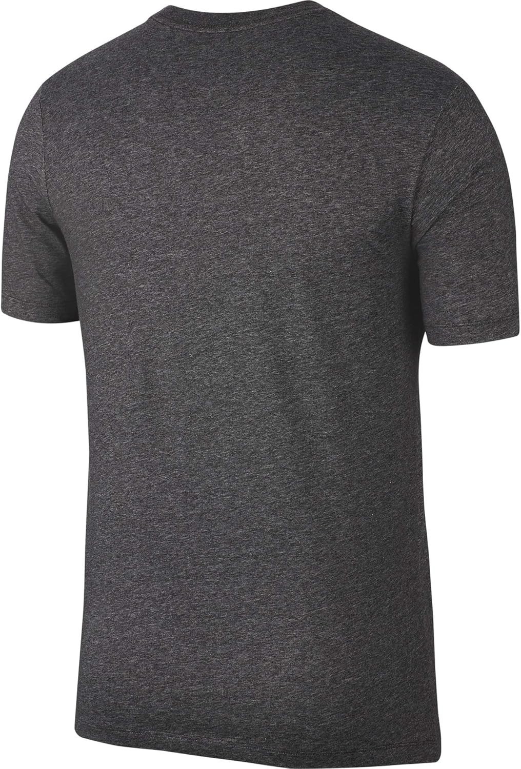NWT Nike Dri-Fit Cotton Crew T-Shirt Men’s Large Black Heather Silver AR6029-032 gallery