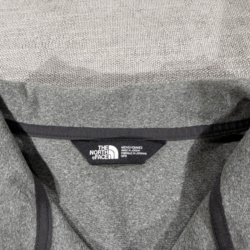 The North Face Quarter Zip Pullover Mens Medium Grey Excellent Epiphany Logo gallery
