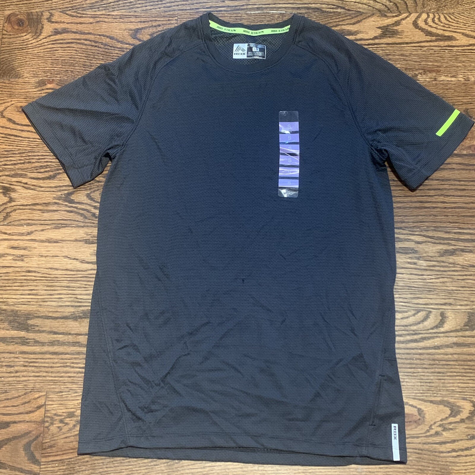 RBX XTrain Mens Performance Shirt, Black, Size Small NWOT, MSRP $45 gallery