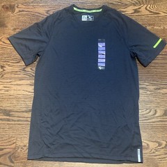RBX XTrain Mens Performance Shirt, Black, Size Small NWOT, MSRP $45
