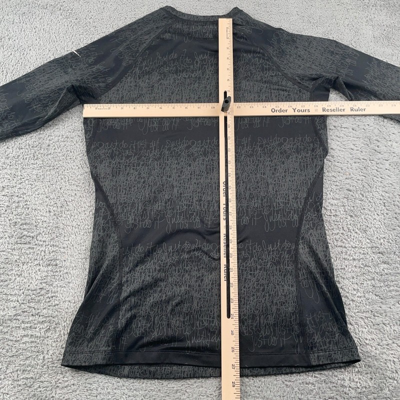 Nike Shirt Mens Large Black Therma Fit Fleece Baselayer Athletic Performance gallery