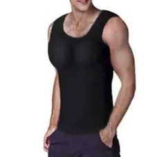 Men Muscle Shaper ABS Invisible Pads Chest Tops Soft Protection Male Sponge