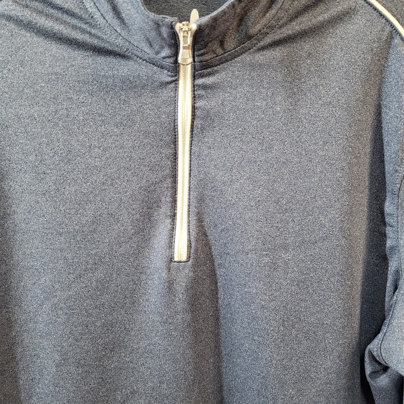 Johnnie O Mens Pullover Sweater Blue S Golf 1/4 Zip Active Links Brewing Logo gallery