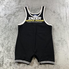 Inzer Advance Designs Singlet Mens 3XL Black Powerlifting Weightlifting USA