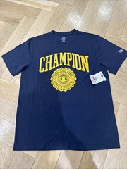 Champion mens Established Gaphic Tee – Navy Small Brand New W Tag