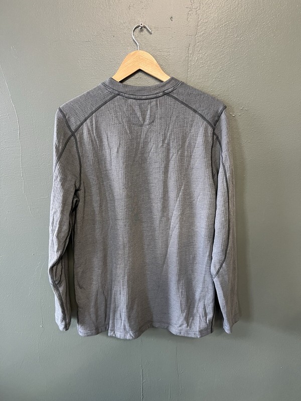 Terramar Men’s Medium Base Layer Gray Merino Wool Blend Woolskins Outdoor gallery