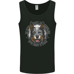 Blue Heeler Australian Cattle Dog Mens Vest Tank Top