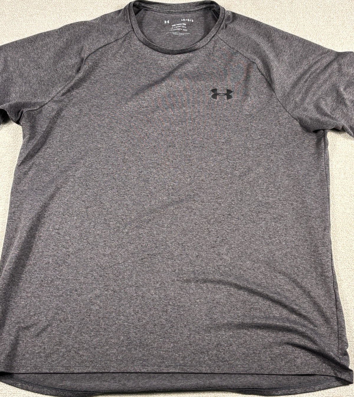 Under Armour The Tech Tee Athletic Performance Crew Neck T-Shirt Men Large Flex gallery