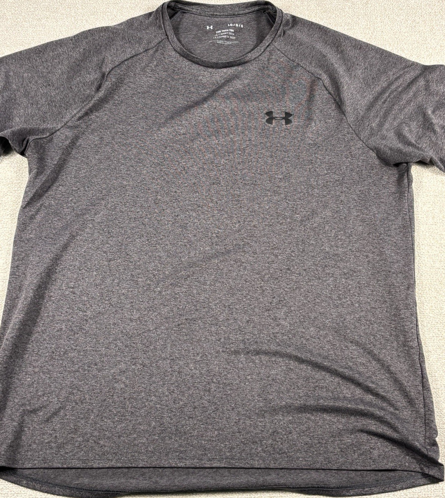 Under Armour The Tech Tee Athletic Performance Crew Neck T-Shirt Men Large Flex
