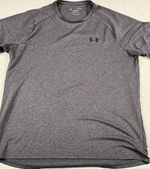 Under Armour The Tech Tee Athletic Performance Crew Neck T-Shirt Men Large Flex