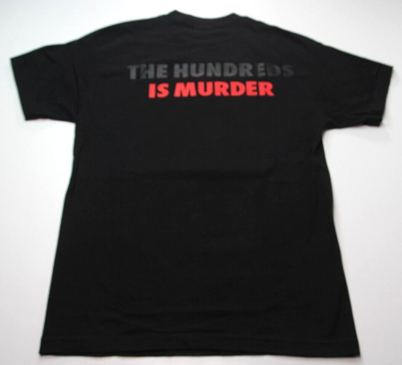 2007 THE HUNDREDS ~BEEF~ TEE M og/logo/bomb/punk/vtg/smiths/murder/lp/is/meat/ep gallery