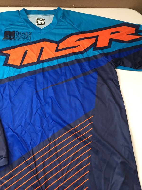 MSR AXXIS 2014 COLORADO TRAILS PRESERVATION MOTOCROSS TRAIL SHIRT XL gallery
