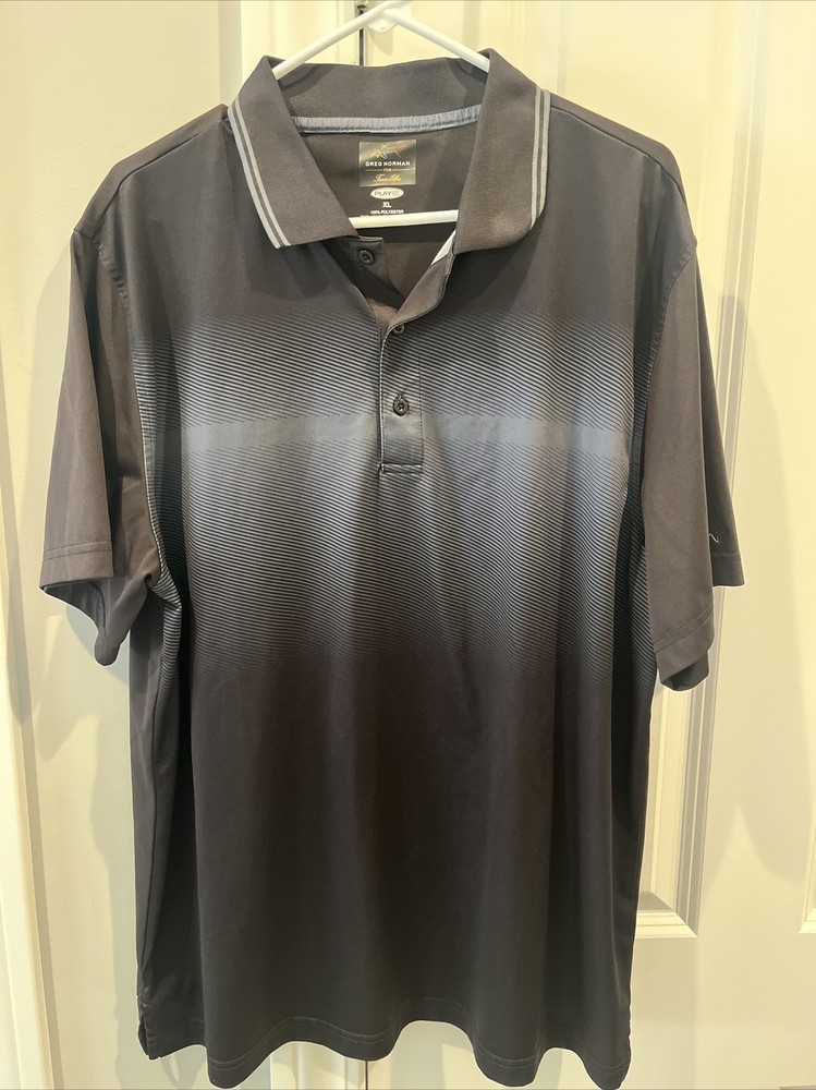 GREG NORMAN TASSO ELBA MEN'S GOLF POLO SHIRT Size XL Free Ship