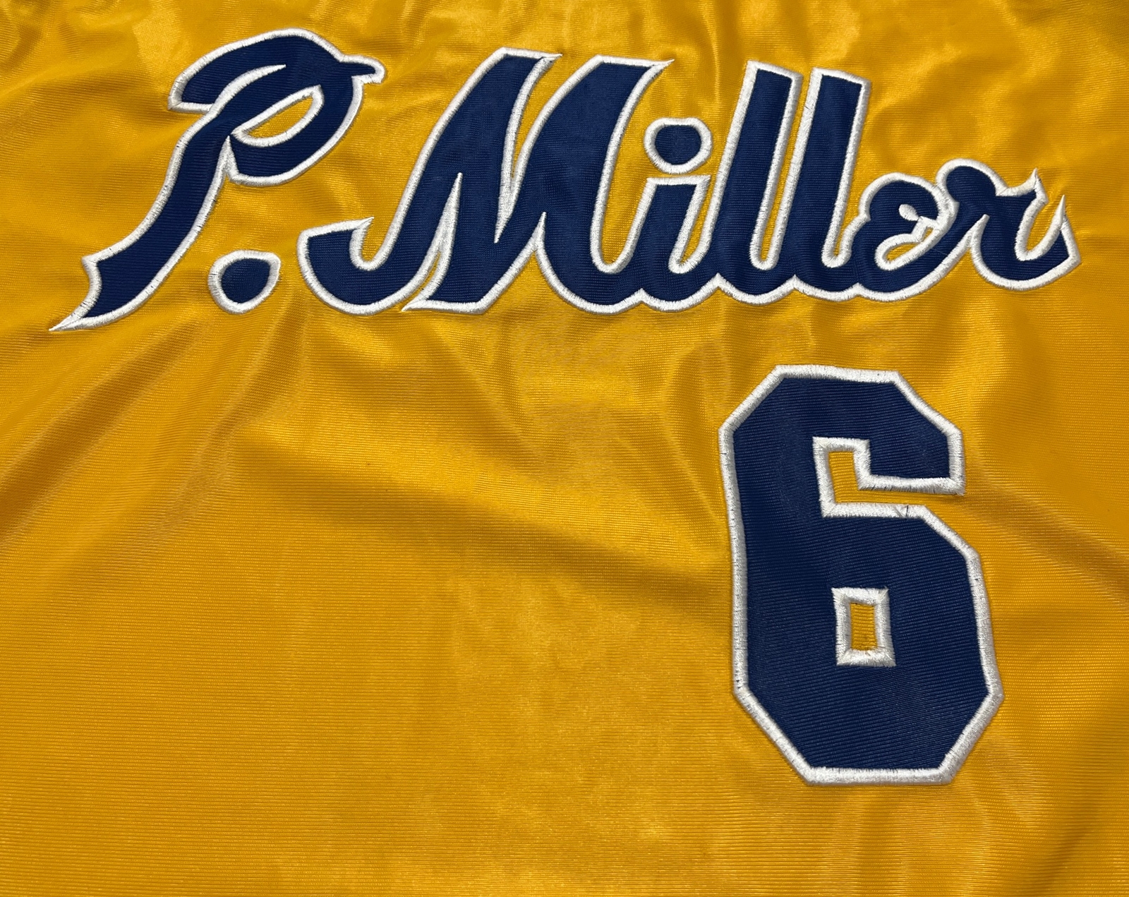 VINTAGE Master P Basketball Jersey Mens 2XL Yellow No Limit Y2K P Miller Rap gallery