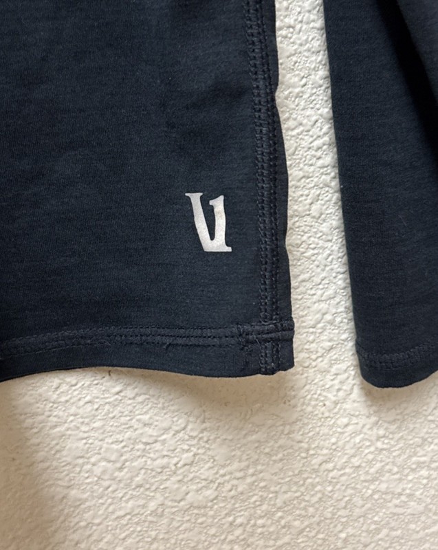 Vuori Men’s Blue Ease Performance 2.0 1/4 Quarter Zip Pullover V221 Pocket Sz XL gallery