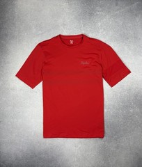 Rapha Explore Technical T-Shirt Men’s Red Lightweight Tee Cycling Activewear (L)
