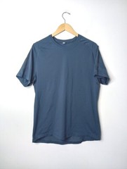 Lululemon Training Tech Short Sleeve XL Black Iris Blue M3364S