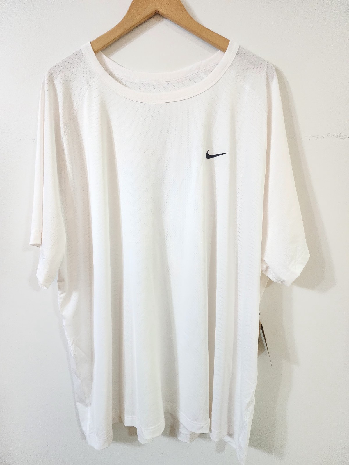 Nike Ready Dri-Fit Size 2XL Men's S/S Fitness Top White Style DV9815-100 Nwt gallery