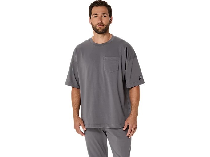 ASICS Heavy Weight Relaxed Pocket Tee Men's Casual T-shirts 2XL XXL 2031E924022 gallery