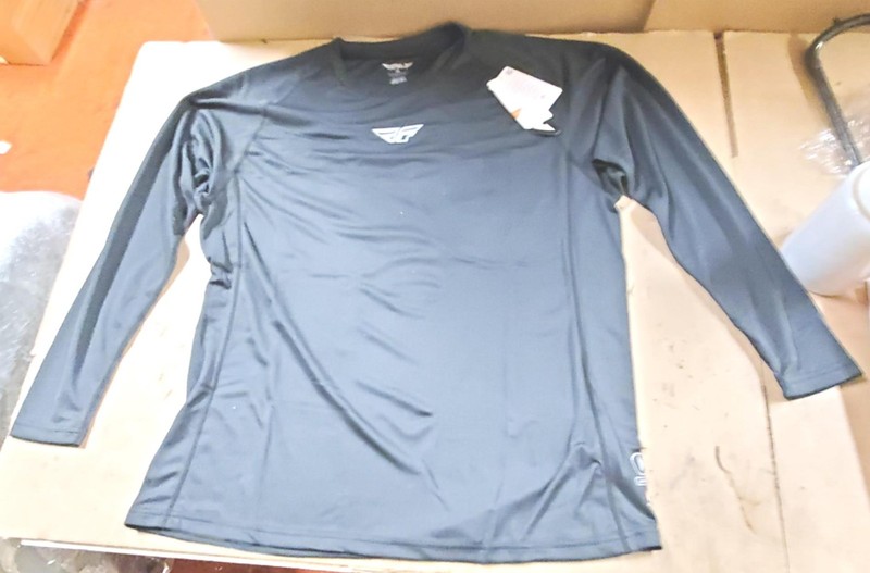 Fly Racing 2XL Under Garment Lightweight Base Layer Shirt Lite Black 354-63102X gallery