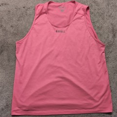 Nobull Tank Top Mens XL Light Pink Muscle Shirt Performance Workout Train Slim