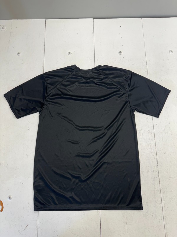 Badger Sport Solid Black Athletic Short Sleeve T Shirt Mens Size Medium gallery