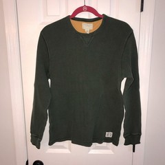 American Eagle Waffle Knit Thermal Sz. M AE-3 Thick
