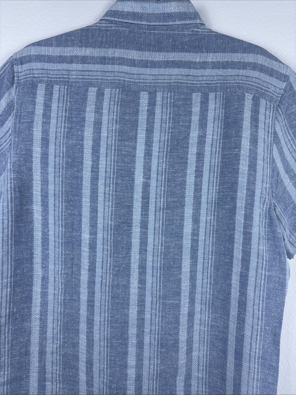 Flag & Anthem Short Sleeve Mens Blue With Line Size S gallery