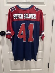 Captain America Jersey XL (American Football / NFL style) Marvel Comics Brand