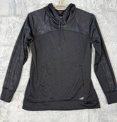 BCG Men’s Long Sleeve Sweatshirt Hoodie Black Size L Leisure Athletic Wear